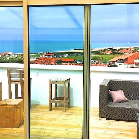 T2 A Anglet Grande Terrasse Vue Mer, Plage A Pied. Kültér fotó